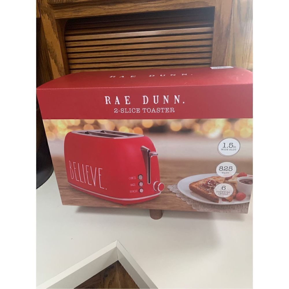 Rae Dunn Believe Toaster - Picture 4 of 4